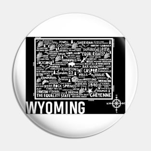 Wyoming Map Pin