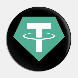 tether usdt coin Crypto coin Crytopcurrency Pin