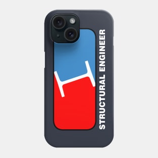 Structural Engineer League White Text Phone Case