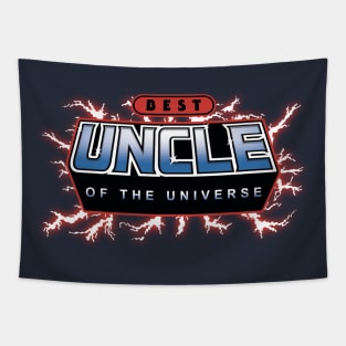 Best Uncle of the Universe Tapestry