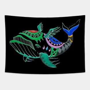 Wind fish Tapestry