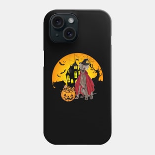 Happy Halloween Weimaraner Dogs Halloween Gift Phone Case