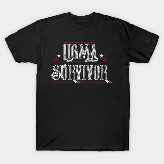 What's A Ligma Survivor? - Funny Ligma Meme Shirt