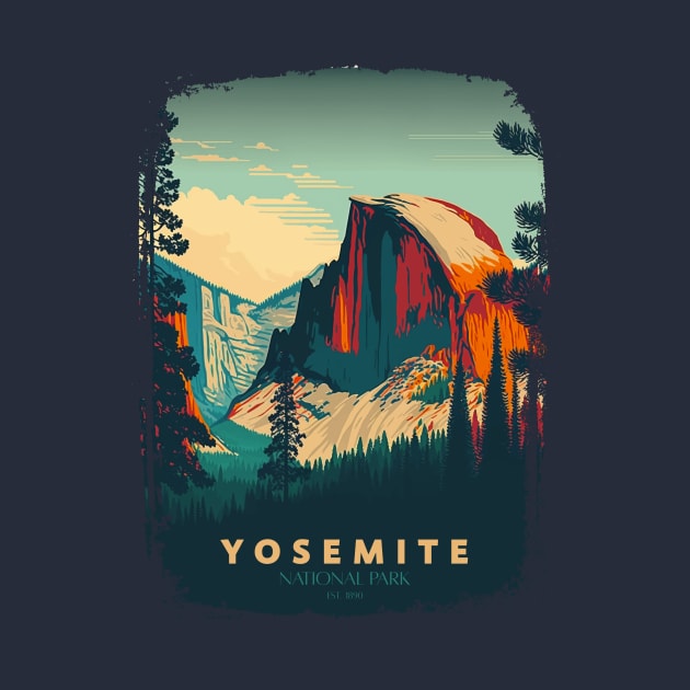 Yosemite National Park by Wintrly