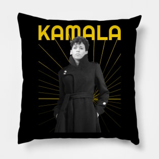 Young Kamala Harris Pillow