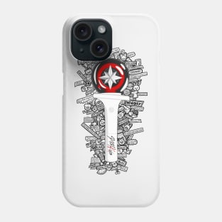 Stray Kids lightstick doodle Phone Case