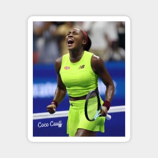 Coco Gauff Coco Cori Tennis Player Magnet