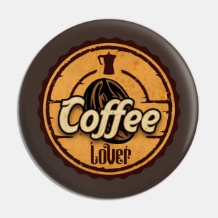 Coffee Lover Moka Pot Pin