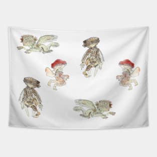 Woodland Fairy Pattern Tapestry