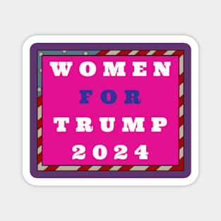 women for  trump. Magnet