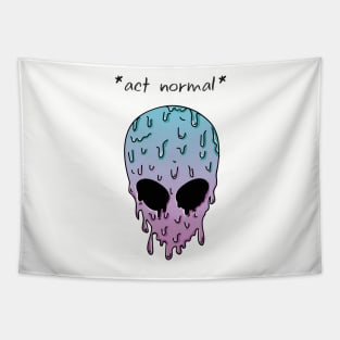 act normal ufo Tapestry