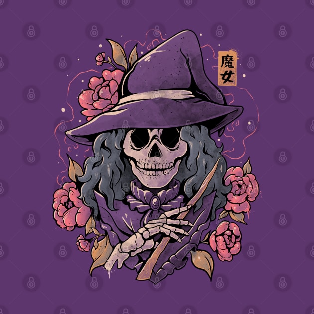 Magic Death - Witch Skull Goth Gift by eduely