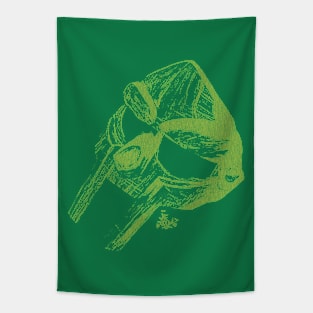 MF Doom Mask Green Tapestry