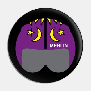 Merlin helmet Pin