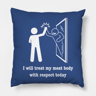 Self Respect high-five Pillow