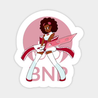 Black Nerd Problems Magical Girl Magnet