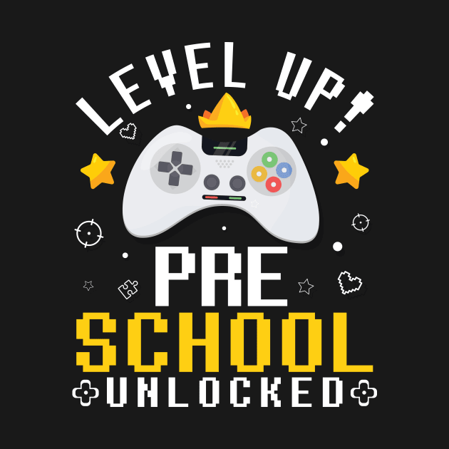 Gamer Fans Students Level Up Preschool Unlocked First Day Of School by joandraelliot