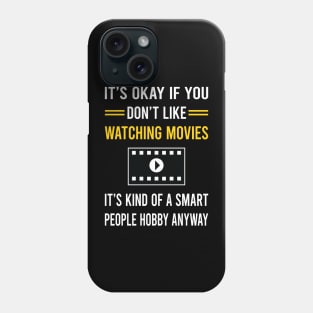 Smart People Hobby Watching Movies Movie Phone Case