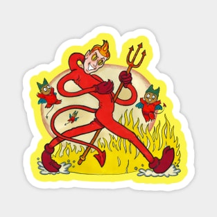 Rubber Hose Demons Magnet