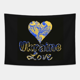 Ukraine Love Tapestry