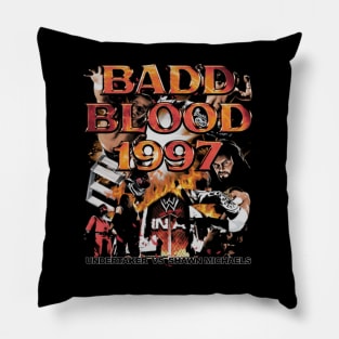 Shawn Michaels Vs. Undertaker Badd Blood 1997 Pillow