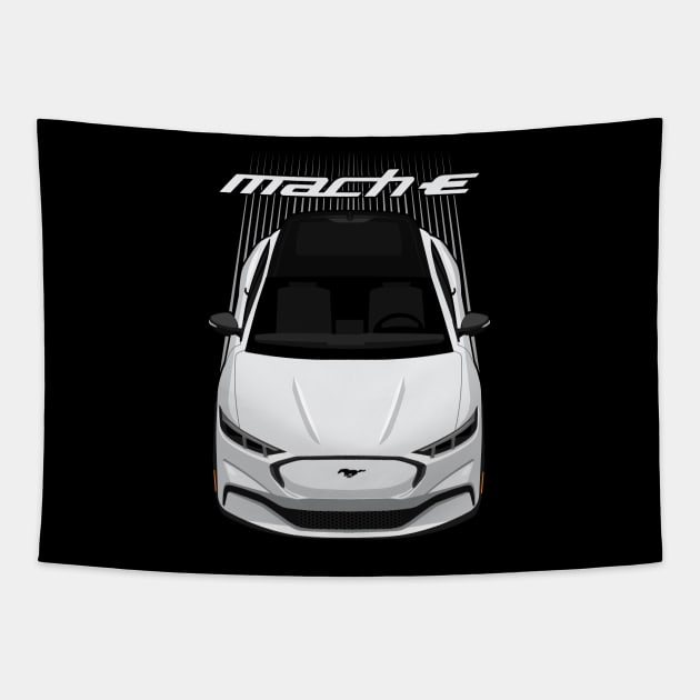 Ford Mustang Mach E SUV - White Tapestry by V8social