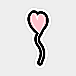 Heart Balloon Minimal Design (Valentine Collection) Magnet