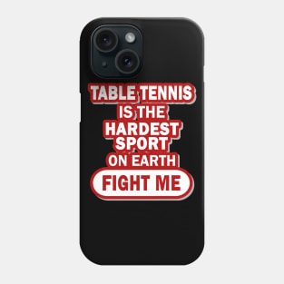 Table Tennis Retro Vintage Frequnence Sports Men Phone Case