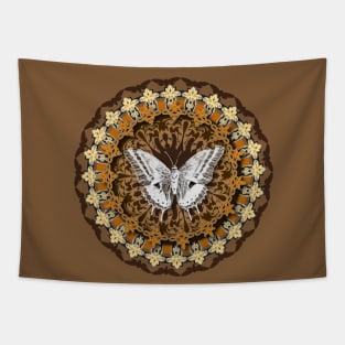 Butterfly Mandala Tapestry