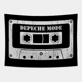 Depeche Mode - Vintage Cassette White Tapestry