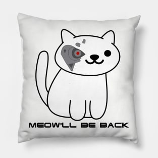 Terminator Cat (Neko Atsume) Pillow