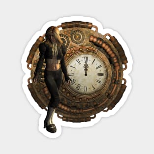 Wonderful steampunk design Magnet