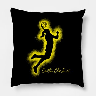 caitlin clark 22 Pillow