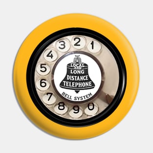 Bell System Vintage Rotary Dial Pin