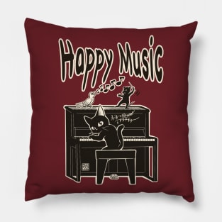 Happy music Pillow