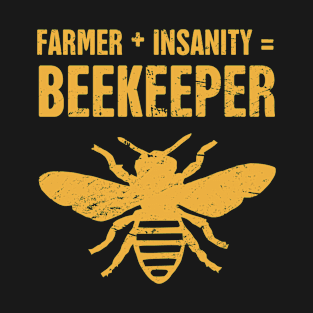 Funny Bee Keeper Design T-Shirt
