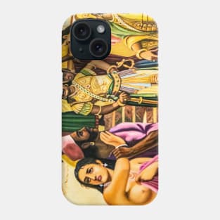 Painting, scene of rajasthan Phone Case