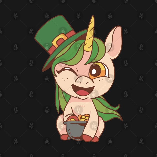 Lepricorn Unicorn St Patricks Day by BIGUP