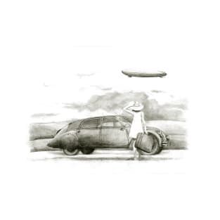 airship and a woman T-Shirt