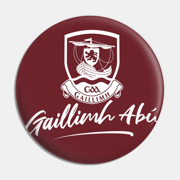 Galway County design - White Pin by Hotshots