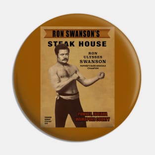 ron swanson's steak house Pin