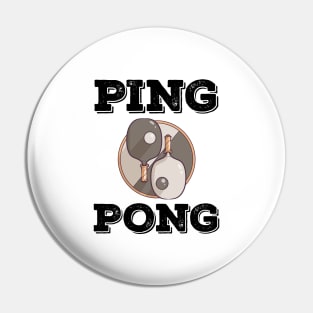 Ping Pong Table Tennis Tabletennis PingPong Yin Yang Ying Pin