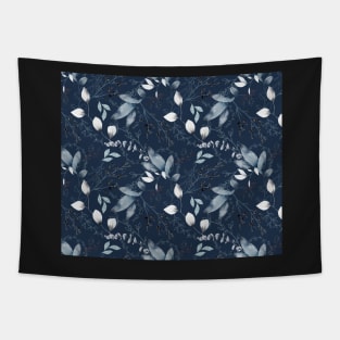 Tropical Flower Pattern Tapestry