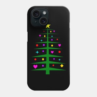 Modern Minimal Christmas Tree Phone Case
