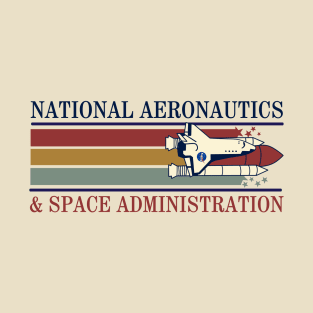 Retro Nasa Stripes T-Shirt