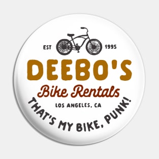 EST 1995 Deebos Bike Rentals Pin