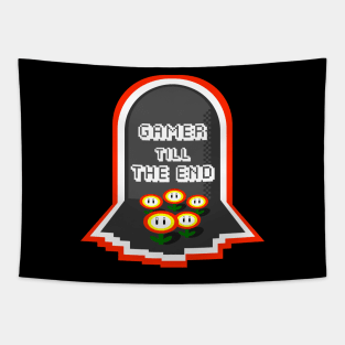 Gamer Till The End Tapestry