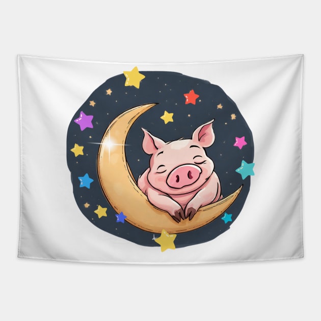 Little Pig Tapestry by Cachorro 26