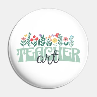 Art Teacher Pin