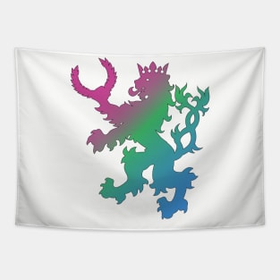 An Tir Pride - Polysexual - Silhouette Tapestry